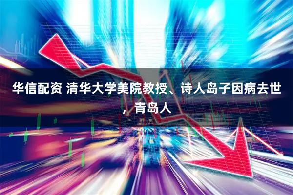 华信配资 清华大学美院教授、诗人岛子因病去世，青岛人